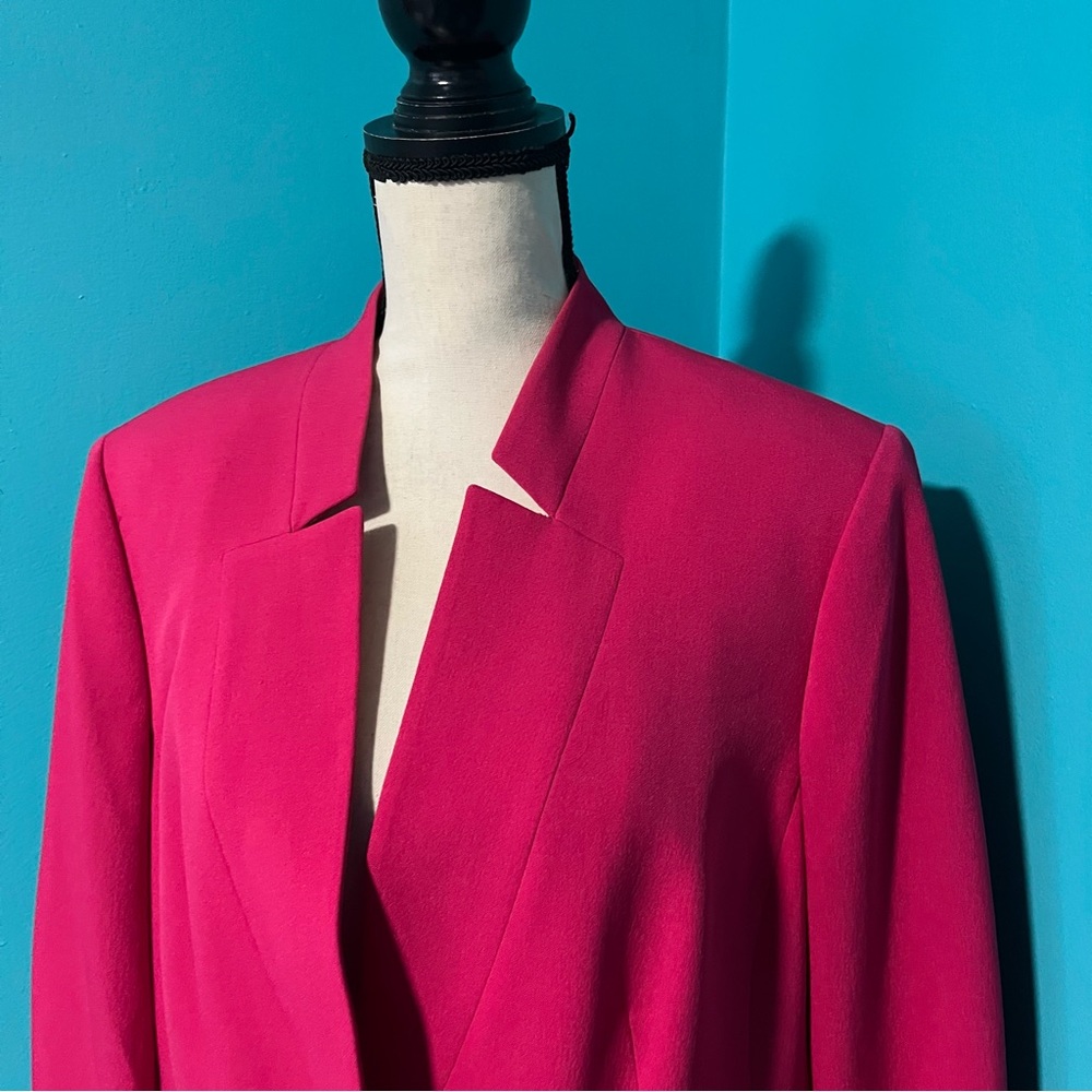 Jones Studio Separates 14w Solid Pink One Button … - image 2